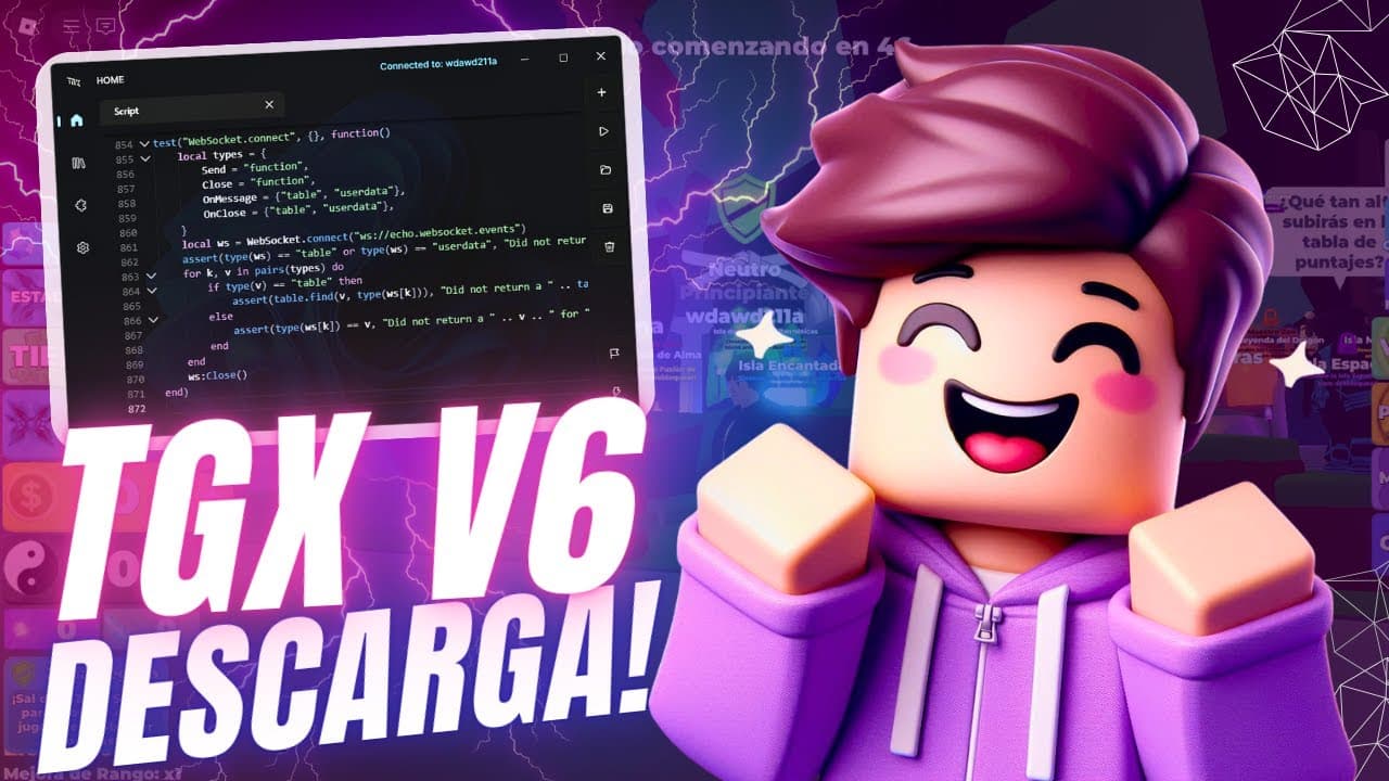 Roblox Executor PC🚀( TGX V6) SIN KEY +SCRIPT ARSENAL